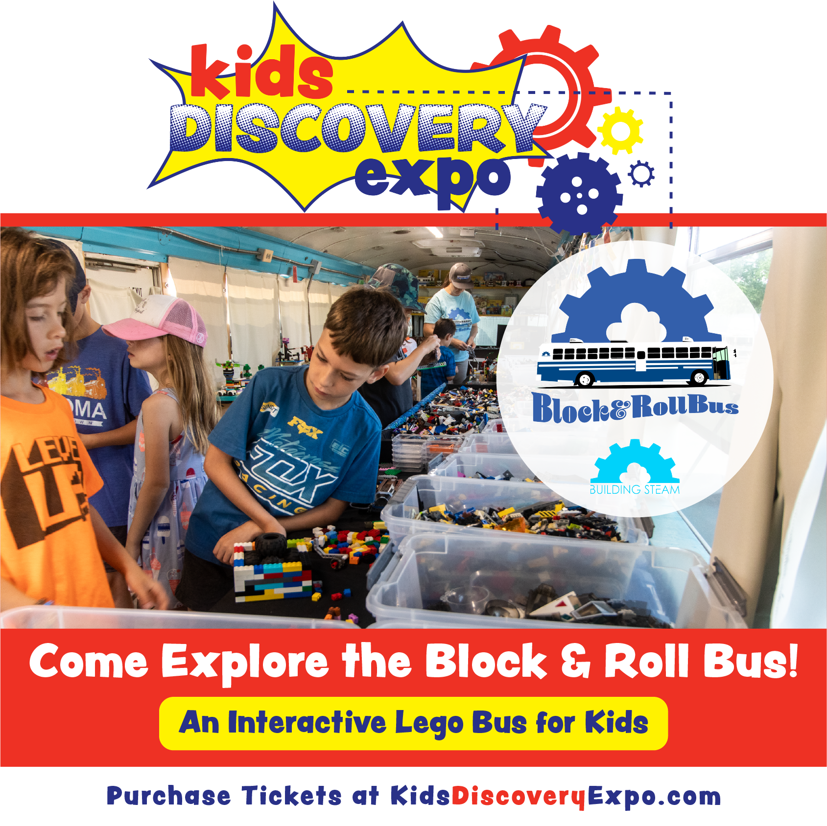 Kids Discover Expo - Block & Roll Bus