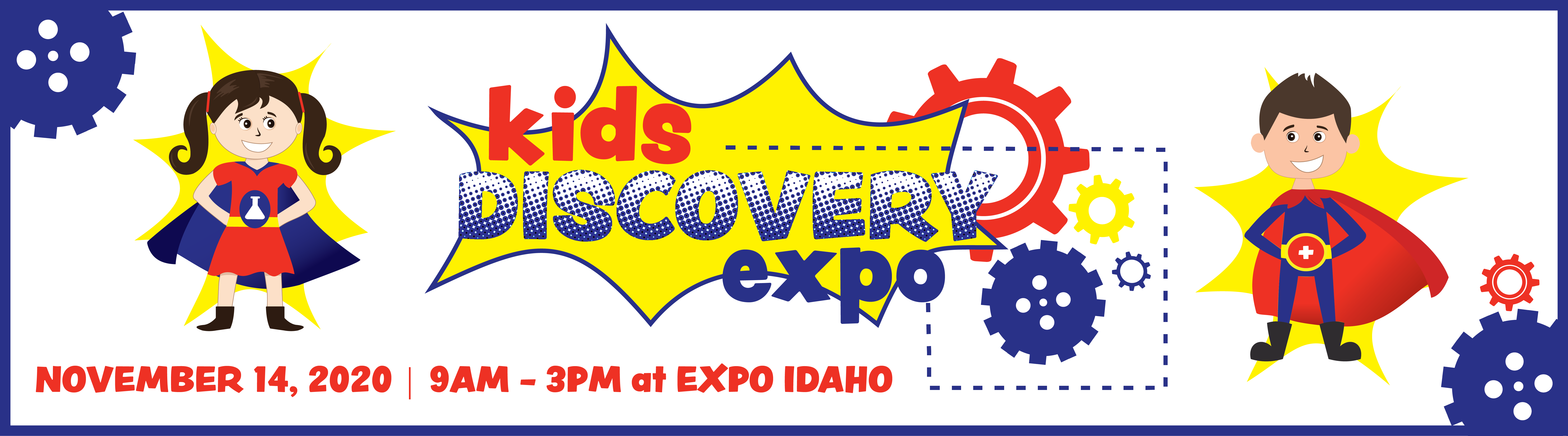 Kids Discovery Expo website slider