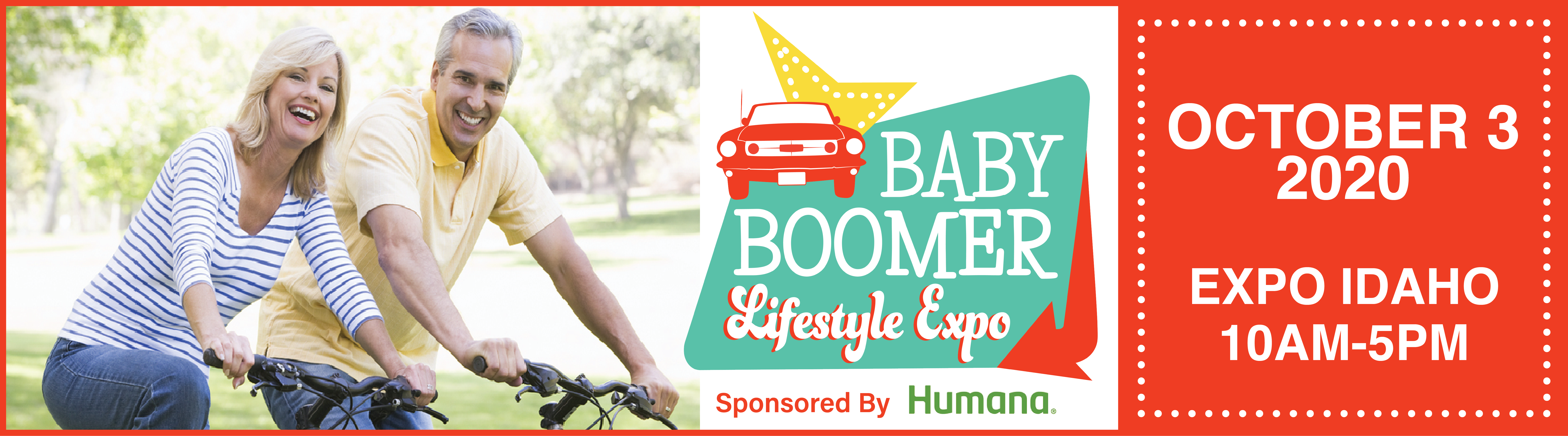 Baby Boomer Lifestyle Expo website slider
