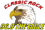 96.9 The Eagle logo