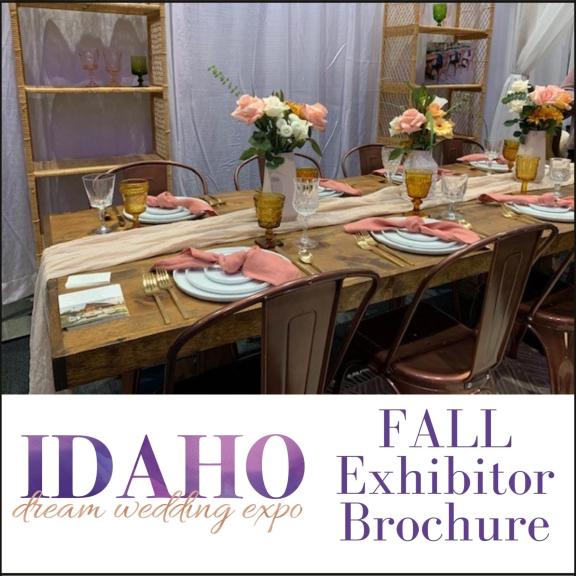 Fall Idaho Dream Wedding Exhibitor Brochure